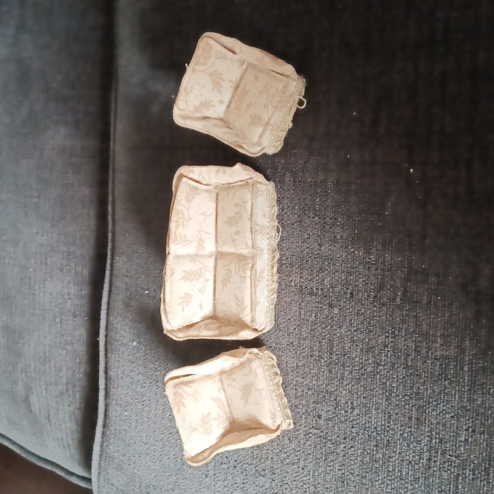 Lundby dollhouse couch and chair set